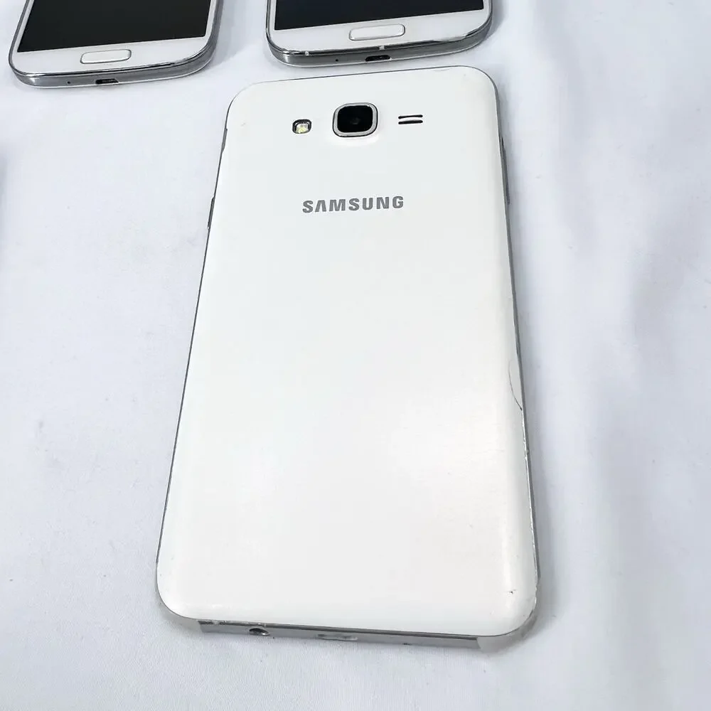 Lot of 4 Assorted Samsung Galaxy Smartphones UNTESTED - FOR PARTS OR REPAIR